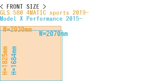 #GLS 580 4MATIC sports 2019- + Model X Performance 2015-